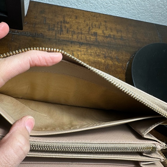 Prada Saffiano Leather Zip Around Wallet - Picture 7 of 13